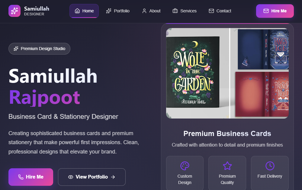 Designer Portfolio